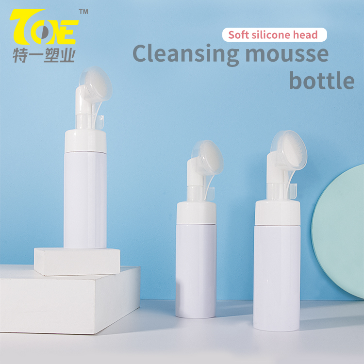 cleansing mousse bottle